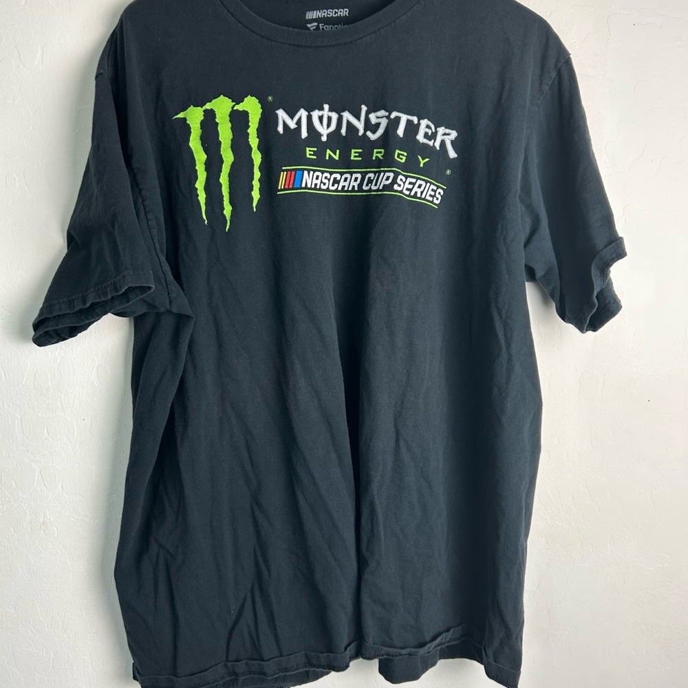 Fanatics Monster Energy NASCAR Black T-Shirt